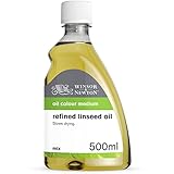 Winsor & Newton 3049748 Gereinigtes Leinöl für Ölfarben, alterungsbeständig,...