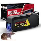 Rattenfalle Elektrisch,Jkevow Elektrische Mausefalle 2000V leistungsstarke...
