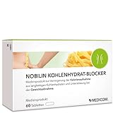 MEDICOM Nobilin Kohlenhydrat-Blocker – Tabletten zum Abnehmen, natürlicher...