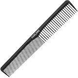 FABCARE Carbon Kamm Antistatisch - Bruchfester Friseur Kamm aus hochfestem...