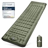 Isomatte Camping Selbstaufblasend, 12CM Verdicktes Aufblasbare Matratze Kleines...