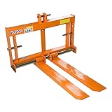 Traktor Kleintraktor Palettengabel 700 kg Breite verstellbar Kat 1 2 Dreipunkt