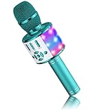 BONAOK Magic Sing Karaoke Mikrofon, Bluetooth Mikrofon Karaoke Kinder, 4 in 1...