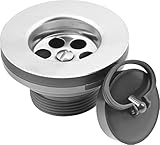 Cornat Rezyklat Ablaufventil für Feuerton-Spültische - 1 1/2 Zoll AG -...