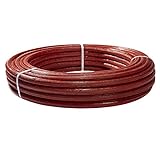 H2O-Flex Aluverbundrohr, Mehrschichtverbundrohr, 6 mm Isolierung rot, 16 x 2 mm, 50 m Rolle, DVGW Rohr