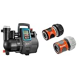 Gardena Comfort Hauswasserautomat 5000/5E LCD: Hauswasserpumpe mit LC-Display &...