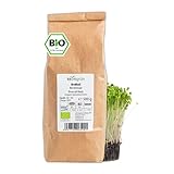 Keimgrün - Bio Brokkoli Sprossen Samen - Hoher Sulforaphangehalt - 500g...