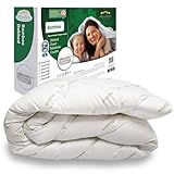 LitaLente Bio Bambus Bettdecke - Antiallergisch 100% waschbar - kühlend -...