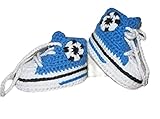 Babyschuhe - Fußballschuhe - Turnschuhe - Sneaker gehäkelt gestrickt...