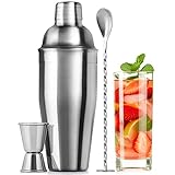 Großes 24-oz-Edelstahl-Cocktail-Shaker-Set – Mischgetränke-Shaker –...