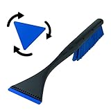 L&P A058 Eiskratzer Murska Eisschaber 460mm HIPS Acryl Dreieck 95mm Schaber...