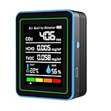 Luftqualitätsmonitor für Innenräume: Temperatur- und Feuchtigkeitssensor mit...