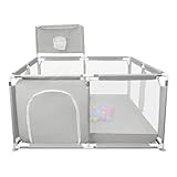 Laufstall Baby,Laufstall baby faltbar für Babys mit weichem,Baby Laufstalls mit...