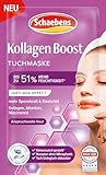 Schaebens Kollagen Boost Tuchmaske, Anti-Age Effect mit Kollagen, Allantoin und...