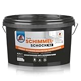 Tonis SCHIMMELSCHOCK Anti-Schimmel-Farbe 4,5 Liter | Effektive antimikrobielle...