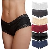 Fabio Farini - 6er Pack Damen Panties Hipster mit verführerischen...