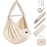 SCHMUSEWOLKE Federwiege Komplett-Set - Hängematte für Babys und Kleinkinder ab...