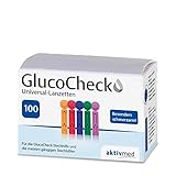 GlucoCheck Universal-Lanzetten von aktivmed, passend für alle gängigen...