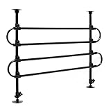 Wiltec Hundegitter fürs Auto Modell A, 60-117cm hoch, 82-140cm breit, Stufenlos...