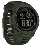 findtime Militär Uhr Herren Digitaluhr Outdoor Sportuhr Tactical Watch 5 ATM...