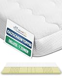 3D Deluxe 7 Zonen Kaltschaum Topper 180x200 cm - Matratzen Topper 180 x 200 in...