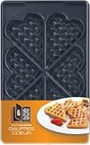 Tefal Platte Herzwaffeln Backform Nummer 6, passend für Tefal Snack Collection...