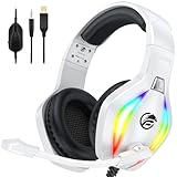 Fachixy 「2024 New」 FC100 Gaming Headset für PS4/PS5/PC/Xbox/Nintendo...