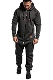 Amaci&Sons Herren Overall Jumpsuit Jogging Onesie Trainingsanzug 3007...