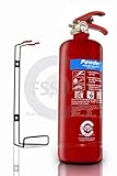 2 kg ABC-Trockenpulver-FeuerlöscherCE-zertifiziert.Ideal für zu Hause, Küche,...