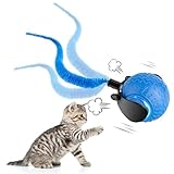 Gofady Katzenball Elektrisch Wiederaufladbar mit Powerball Katze - Interaktiver...