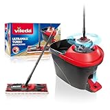 Vileda Ultramax Turbo 2in1 Bodenwischer Komplett Set | Wischmopp-System mit...