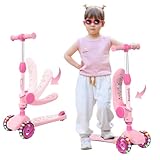 BremToy Roller Kinder ab 2 3 4 Jahre, Kinderroller mit Sitz, Scooter Kinder...