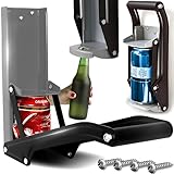 Retoo Dosenpresse Dosenbrecher mit Flaschenöffnerr für Wandmontage,...