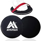 Gleitscheiben Fitness von Amonax - Doppelseitige Slider-Übung core fitness...