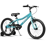 AVASTA 18 Zoll Kinderfahrrad für 5 6 7 8 Jahre alte kleine Kinder Jungen...