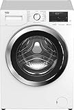 Beko WYA81643LE1 Waschmaschine/weißes LC-Display mit Startzeitvorwahl 0-24...