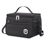 HIHIBEAR Kühltasche 9L, [ Auslaufsicheres Futter ] Lunchbox Tasche, Lunchtasche...