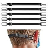 MBAIYO 5 Stück Elastische Maskenhalter,Einstellbarer Maskenhalterung mit...