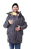 Viva la Mama - Männer Tragejacke für Rückentragen Vorntragen Papa Tragemantel...