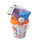 Katze Eimergarnitur, 6 Teile, Eimer, Sieb, Sandform, Schaufel, Rechen, Gießer,...