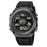 findtime Militär Uhren Herren Digitaluhr Outdoor Sport Schrittzähler ohne app...