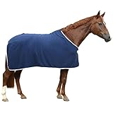 Covalliero Fleecedecke RugBe Economic Navy, 135cm