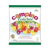 Campino Früchte – 1 x 325g – Leckere Fruchtbonbons in vier verschiedenen...