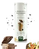 BIOGLÜCK® Biotonnenpulver 750gr - Schützt vor Maden & Geruch - Natürliche...