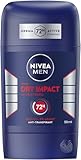 NIVEA MEN Dry Impact Deo Stick, Deostick mit 72h Antitranspirant-Schutz und 2...