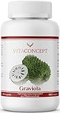 Vitaconcept I Graviola Extrakt 2000 mg I 180 Kapseln I hochdosiertes Graviola...