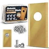 GROFIS 36er Set Mähroboter Klingen für Worx, Ersatzmesser aus Edelstahl und...