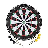 MasterArts Dartscheibe Set – Dartboard 45 cm – mit 6 Dartpfeile –...
