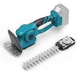 Heckenschere kabellos kompatibel mit Makita 18v Akku, 2 in 1 elektrische...