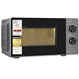Exquisit Mikrowelle, 24,5 cm Drehteller, 20 Liter, 700 Watt, 5 Leistungsstufen,...